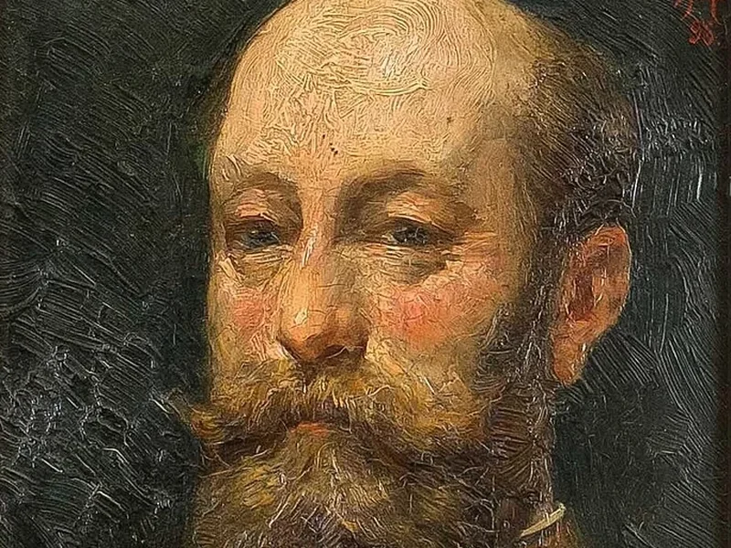 1867-Percy Ernst Renowitzky - Ritratto del capitano Paul Cossmann